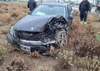 Accidente en Ruta 26: un lesionado tras choque en Rada Tilly