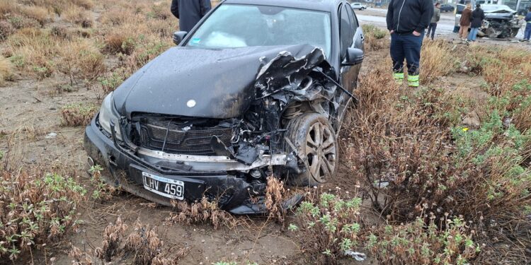 Accidente en Ruta 26: un lesionado tras choque en Rada Tilly