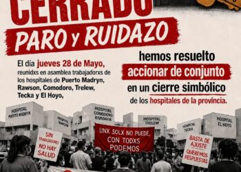 El martes, de manera simbólica, los trabajadores de Salud cierran los hospitales de la provincia