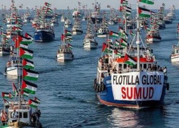 Israel vuelve a interceptar la flotilla Sumud en aguas internacionales
