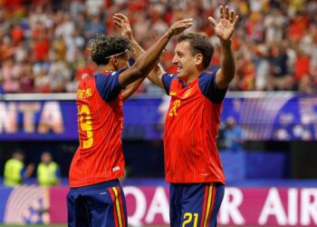España le ganó 4 a 0 a Arabia Saudita