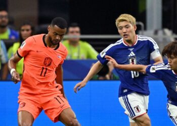 Países Bajos y Japón empataron 2-2