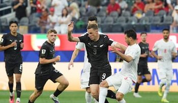 Irán y Neva Zelanda empataron 2 a 2