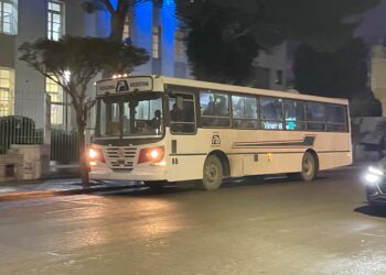 Los colectivos de Patagonia circulan de manera normal