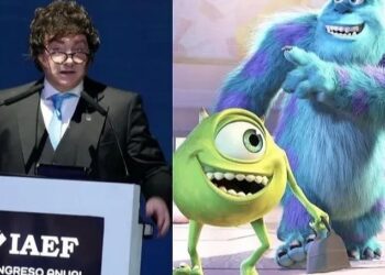Milei no entendió Monster Inc, 3 J