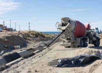 Avanza la obra de escurrimiento pluvial del barrio 139 Lotes