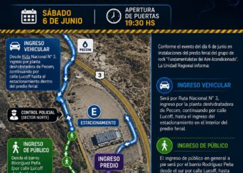 Los Fundamentalistas en Comodoro:  ingresos y controles para ir al Predio