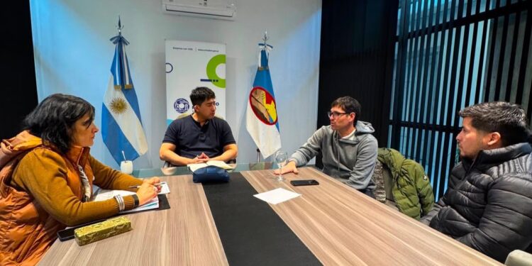 El municipio coordina acciones para el inicio de la obra de la escalera de LU4