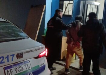 Intentó robar una garrafa en una vivienda de Comodoro y terminó detenido