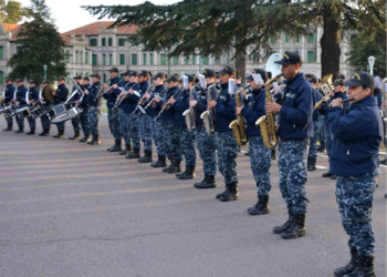 La banda de Puerto Belgrano se presenta en Madryn