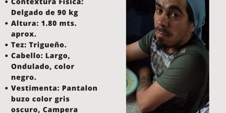 Búsqueda de Matías Alexis Leiva en Comodoro Rivadavia