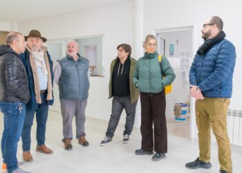 El intendente recorrió la obra de ampliación de la Escuela Municipal, próxima a su inauguración