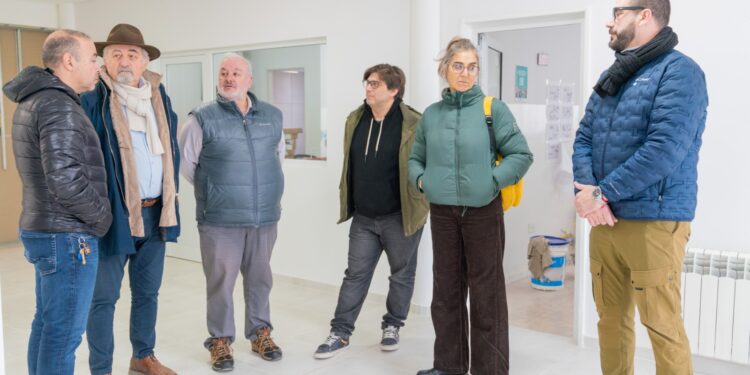 El intendente recorrió la obra de ampliación de la Escuela Municipal, próxima a su inauguración