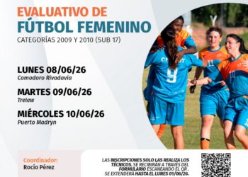 Chubut inicia el evaluativo de fútbol femenino para los Juegos de la Araucanía