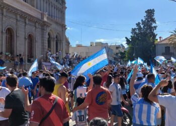La Rioja celebra triunfo de la Selección con asueto provincial