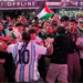 Hinchas de Argelia y Argentina se enfrentaron en Nueva York