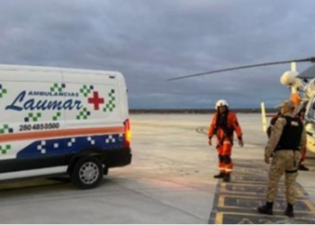 Operativo aéreo de Prefectura salvó a un tripulante en aguas del Atlántico
