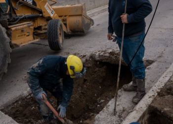 Mantenimiento de la SCPL en la red de agua en José Fuchs