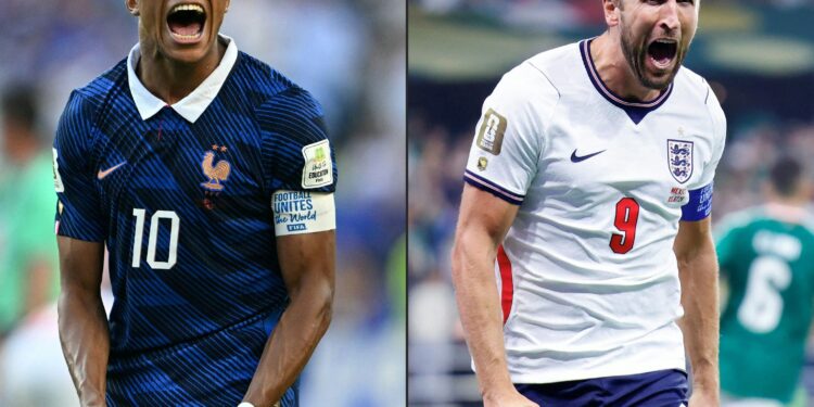 Francia vs Inglaterra por el tercer puesto