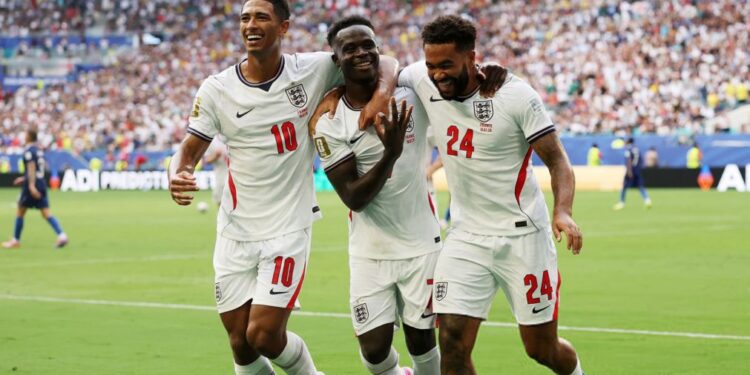 En goleada histórica, Inglaterra le ganó 6 a 4 Francia
