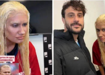 Momi Giardina imitó a Haaland y desató indignación en LUZU TV