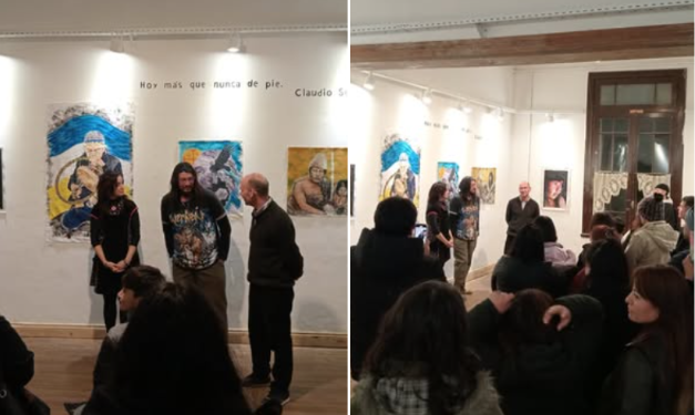 Claudio Segundo presentó “Hoy más que nunca de pie” en Puerto Madryn