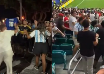 Alerta máxima por peleas entre hinchas de Argentina e Inglaterra en el Mundial 2026