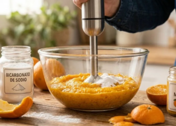 El truco casero que combina mandarina y bicarbonato para limpiar y aromatizar el hogar