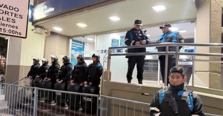 Operativo especial en Comodoro por la final Argentina-España