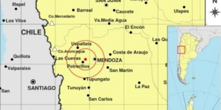 Mendoza se despertó con un fuerte sismo de 4,3 grados