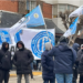 UTA: reunión pendiente mientras continúa la protesta frente al municipio de Comodoro