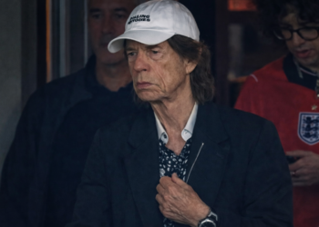 La decepción de Mick Jagger en la semifinal entre Argentina e Inglaterra