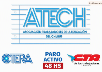 ATECH ratificó un paro de 48 horas y reclama convocatoria urgente a paritarias