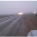 Precaución en la Ruta 26: bancos de niebla reducen la visibilidad entre Comodoro y Sarmiento