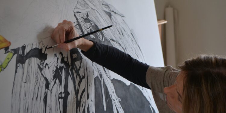 Artificio vivo, la nueva muestra de Alejandra Koroluk en la sala de exposiciones del Centro Cultural Alfredo Sahdi