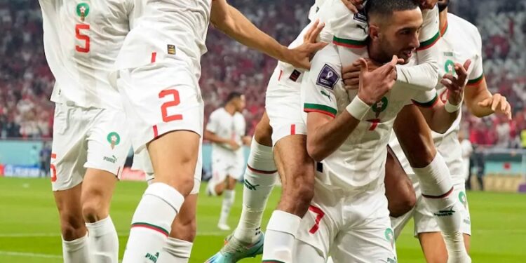 Marruecos le ganó a Canadá y ya está en cuartos