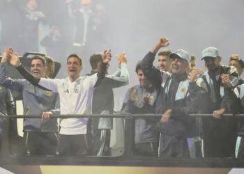 Gran recibimiento a la selección