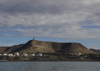 Domingo frío y ventoso en Comodoro