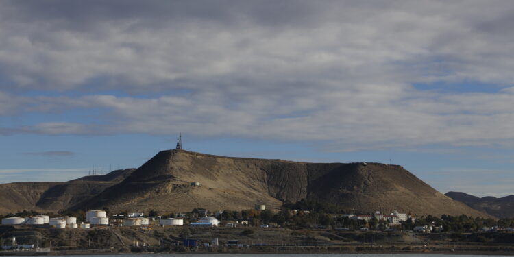 Domingo frío y ventoso en Comodoro