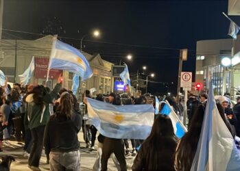 Pese a la derrota, la gente festejó el subcampeonato y lo que dejó la Argentina