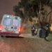 Una mujer resultó herida tras volcar con su auto sobre la Ruta 3, cerca de barrio Castelli