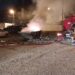 Incendiaron un contenedor de residuos en el barrio 30 de Octubre durante la madrugada