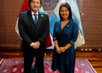 Milei, Keiko, Fátima y un vocero y ministro de  Economía que la embarran
