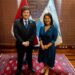 Milei se reunió con Keiko Fujimori