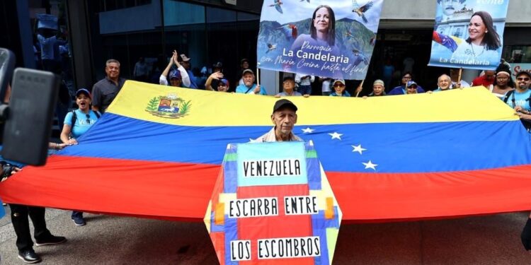 El 28J que ya no moviliza: la calle no respondió al llamado de Vente Venezuela