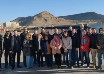 Empresarios recorrieron el Puerto de Comodoro para fortalecer vínculos productivos