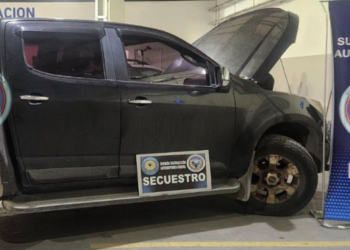 Camioneta adulterada recuperada en Esquel