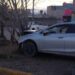 Perdió el control del auto y chocó contra un árbol en Km 8
