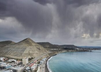 Comodoro Rivadavia: jornada gris con lloviznas y alta humedad