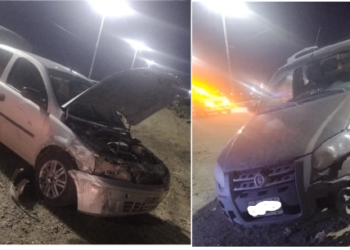 Choque en acceso a Palazzo: solo daños materiales